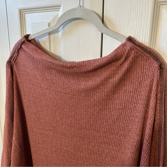 Free People We The Free Londontown Thermal Long Sleeve Tee Womens Size Medium - Picture 9 of 12